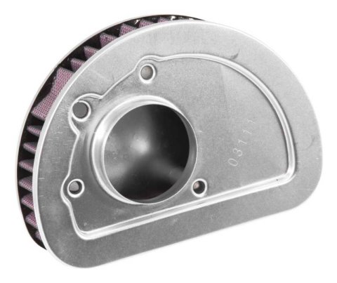 K&N Replacement Unique Air Filter 6.625in L x 4.75in W x 1.625in H with 1 Flange for Harley-Davidson thumbnail 5