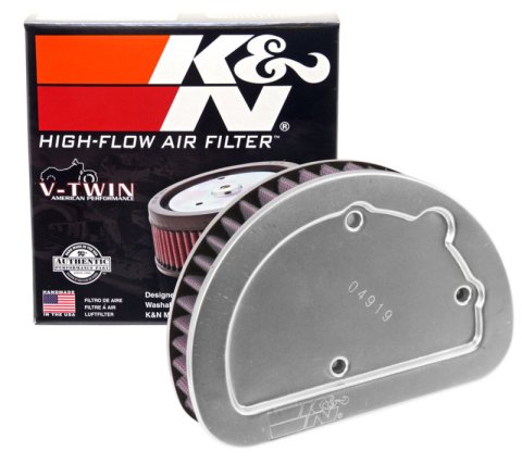 K&N Replacement Unique Air Filter 6.625in L x 4.75in W x 1.625in H with 1 Flange for Harley-Davidson thumbnail 7