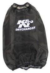 K&N Drycharger Black Air Filter Wrap - Round Tapered thumbnail 3