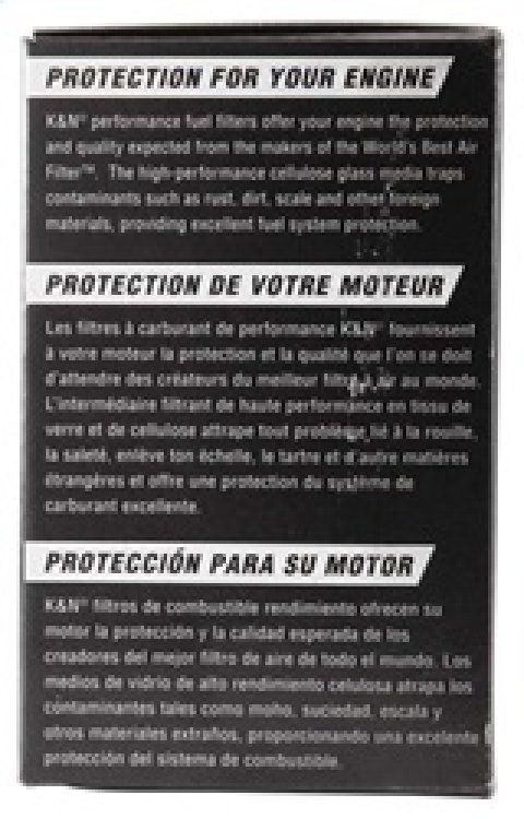 K&N Cellulose Media Fuel Filter 2.125in OD x 4.281in L thumbnail 7