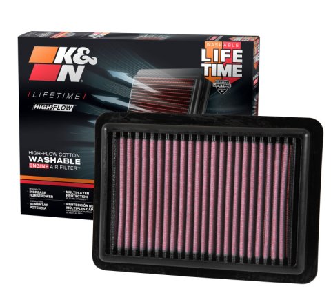 K&N Replacement Panel Air Filter for 2015 Honda Fit 1.5L L4 thumbnail 6