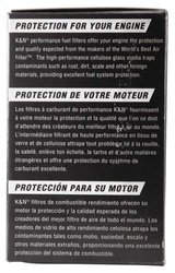K&N Fuel Filter 84-89 Nissan 300ZX, 00-04 Nissan Xterra. 95-97 Nissan 200SX thumbnail 6