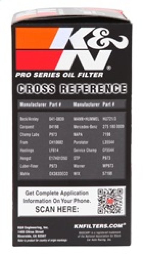 K&N Oil Filter for 04-15 Mercedes Benz thumbnail 5