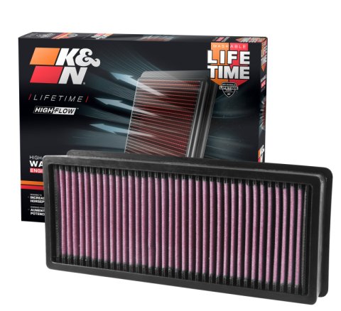 K&N Replacement Panel Air Filter for 2014 BMW 535D L6 3.0L DSL thumbnail 4