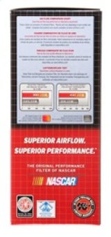 K&N Universal X-Stream Clamp-On Air Filter 3.5in Flg ID/4in OD/5.75in H thumbnail 6