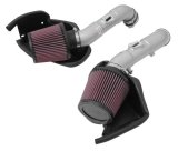 K&N 14-15 Infiniti Q50 3.7L V6 Dual Silver Typhoon Short Ram Intakes thumbnail 2