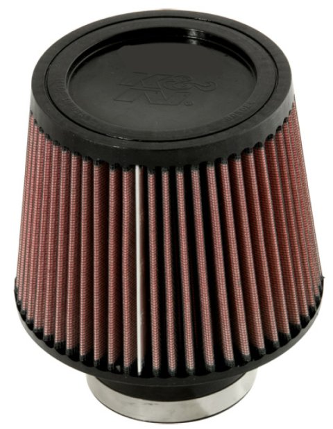 K&N Universal Rubber Filter-Round Tapered 3in Flange ID x 6in Base OD x 6in Top OD x 5in H thumbnail 2