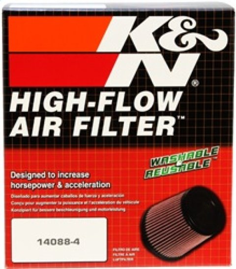 K&N Universal Rubber Filter-Round Tapered 3in Flange ID x 6in Base OD x 6in Top OD x 5in H thumbnail 7