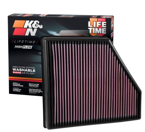 K&N 2016 Chevy Camaro SS 6.2L Drop In Air Filter thumbnail 5