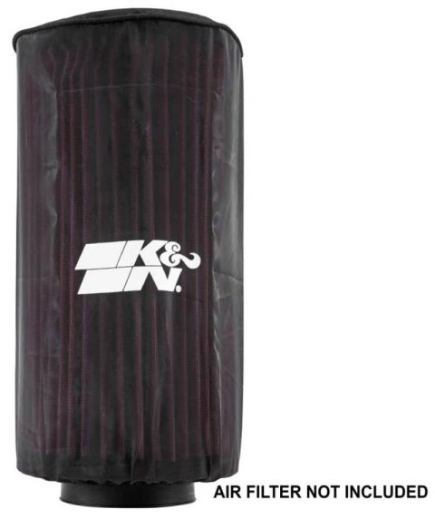 K&N Polaris Black Round Drycharger Air Filter Wrap 11.25inx3inx3in thumbnail 7