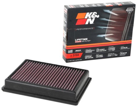 K&N 19-21 Ford Transit Connect L4-2.0L F/I Replacement Drop In Air Filter thumbnail 2