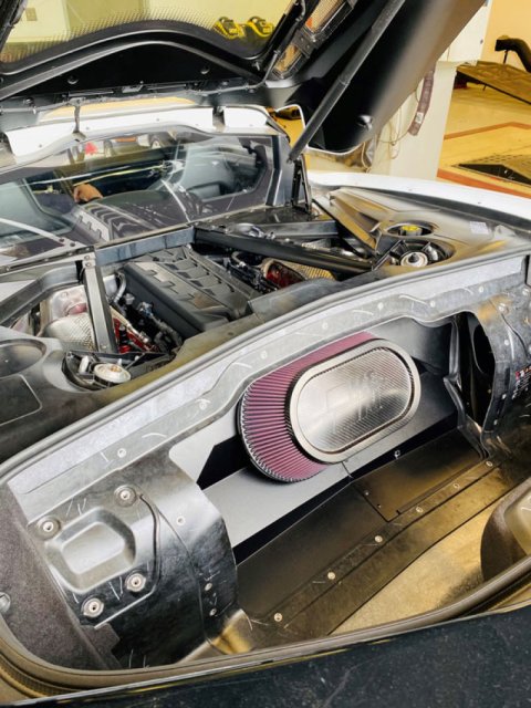 K&N 20-21 Chevrolet Corvette Stingray 6.2L V8 F/I AirCharger Performance Intake System thumbnail 2