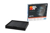 K&N 20-21 Ford Escape L3/L4 1.5L/2.0L/2.5L Cabin Air Filter thumbnail 2