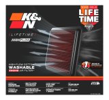 K&N 20-21 Ford F250/F350 Super Duty 6.2/6.7/7.3L V8 Replacement Air Filter thumbnail 2