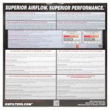 K&N Custom Air Filter Round 9in OD x 8in ID x 2.87in H thumbnail 8