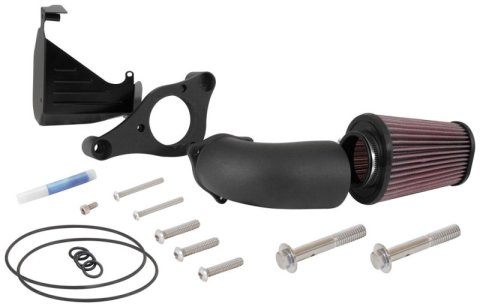 K&N FIPK H/D Touring Models 2017-2018 BLACK Performance Air Intake System thumbnail 4