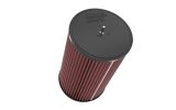 K&N Universal Round Clamp-On Air Filter 3-1/2in FLG 8in B, 7in T W/STUD, 12-1/2in H thumbnail 1