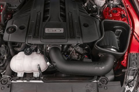 K&N 18-23 Ford Mustang GT 5.0L V8 F/I DRYFLOW Performance Air Intake System thumbnail 5