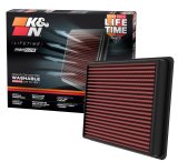K&N 2022 Toyota Tundra V6-3.5L F/I Turbo Replacement Air Filter thumbnail 2