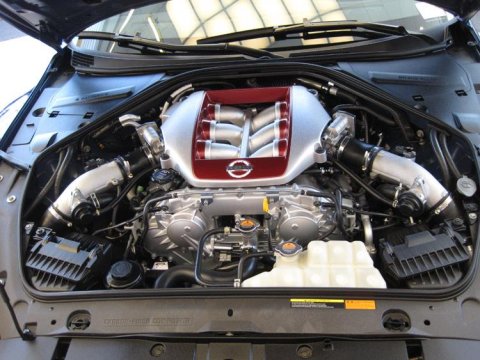 K&N 09+ Nissan GTR Drop In Air Filter thumbnail 1