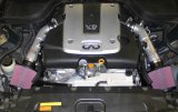 K&N 07-08 G35 Dual Silver Typhoon Short Ram Intakes thumbnail 1