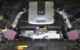 K&N 07-08 G35 Dual Silver Typhoon Short Ram Intakes thumbnail 5