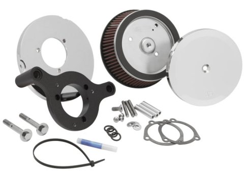 K&N Harley-Davidson Dyna Wide Glide 103 CI Street Metal Intake System-Hammer thumbnail 5