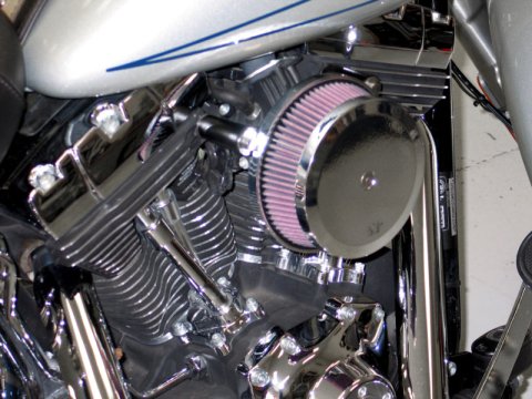 K&N Harley-Davidson Dyna Wide Glide 103 CI Street Metal Intake System-Hammer thumbnail 6
