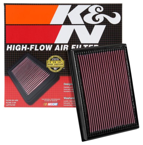 K&N 2016 Nissan Titan XD V8-5.0L Replacement Drop In Air Filter thumbnail 7