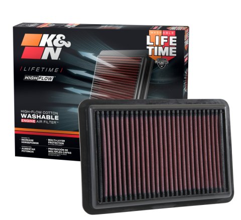 K&N 2017 Hyundai Elantra L4-20L F/I Replacement Drop In Air Filter thumbnail 3
