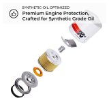 K&N Buick / Chevrolet / Oldsmobile Performance Gold Oil Filter thumbnail 4
