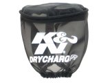 K&N Drycharger Air Filter Wrap - Oval Straight - Black thumbnail 1