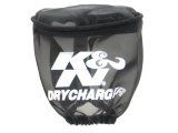 K&N Drycharger Air Filter Wrap - Oval Straight - Black thumbnail 2