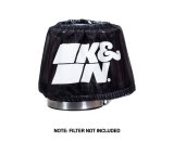 K&N Drycharger Air Filter Wrap - Oval Straight - Black thumbnail 3