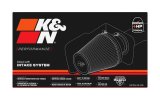 K&N 22-23 Volkswagen Golf R Typhoon Performance Air Intake System thumbnail 9
