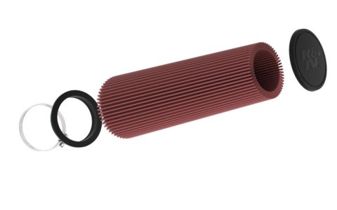 K&N Universal Clamp-On Air Filter 7-1/2in 6 DEG FLG 5in OD 20 1/8in H thumbnail 4
