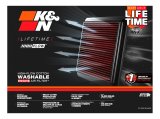 K&N 2022+ Jeep Grand Wagoneer Replacement Air Filter thumbnail 5