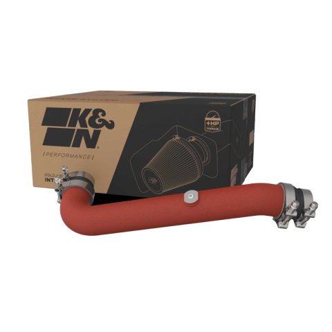 K&N 23-24 Toyota GR Corolla L3 1.6L Charge Pipe Kit - Wrinkle Red thumbnail 2