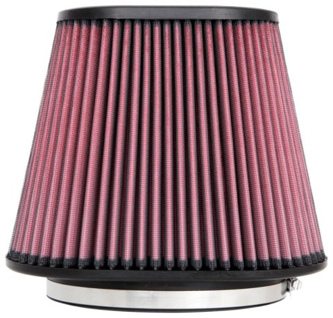 K&N Universal Clamp-On Air Filter 7in x 5-3/16in Flange 10in x 6-1/4in B 6-3/4in x 4-1/2in T 8in H thumbnail 1