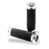 Performance Machine Contour Renthal Wrapped Grips - Chrome thumbnail 1