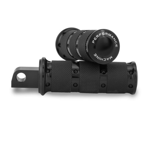 Performance Machine Footpegs XLS Passenger - Black Ano thumbnail 1