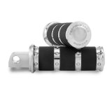 Performance Machine Footpegs XLS Rider - Chrome thumbnail 1