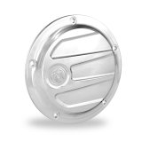 Performance Machine Derby Cover Scallop - Chrome thumbnail 1