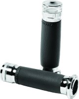 Performance Machine Contour Led Handle Grip Set - Chrome thumbnail 2
