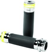 Performance Machine Contour Led Handle Grip Set - Chrome thumbnail 3