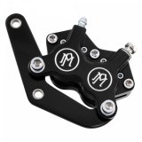 Performance Machine Front Narrow 4 Piston Classic Caliper/Bracket - Contrast Cut thumbnail 1