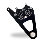 Performance Machine Front 4 Piston Caliper and Bracket - Contrast Cut thumbnail 1