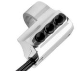 Performance Machine Switch Assembly 3 Button Left Side - Chrome thumbnail 2