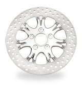 Performance Machine Disc/Carr 11.8 Heathen Front - Chrome thumbnail 1