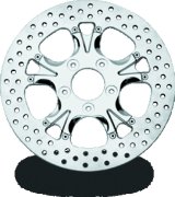 Performance Machine Disc/Carr 11.8 Gatlin Rear - Chrome thumbnail 2